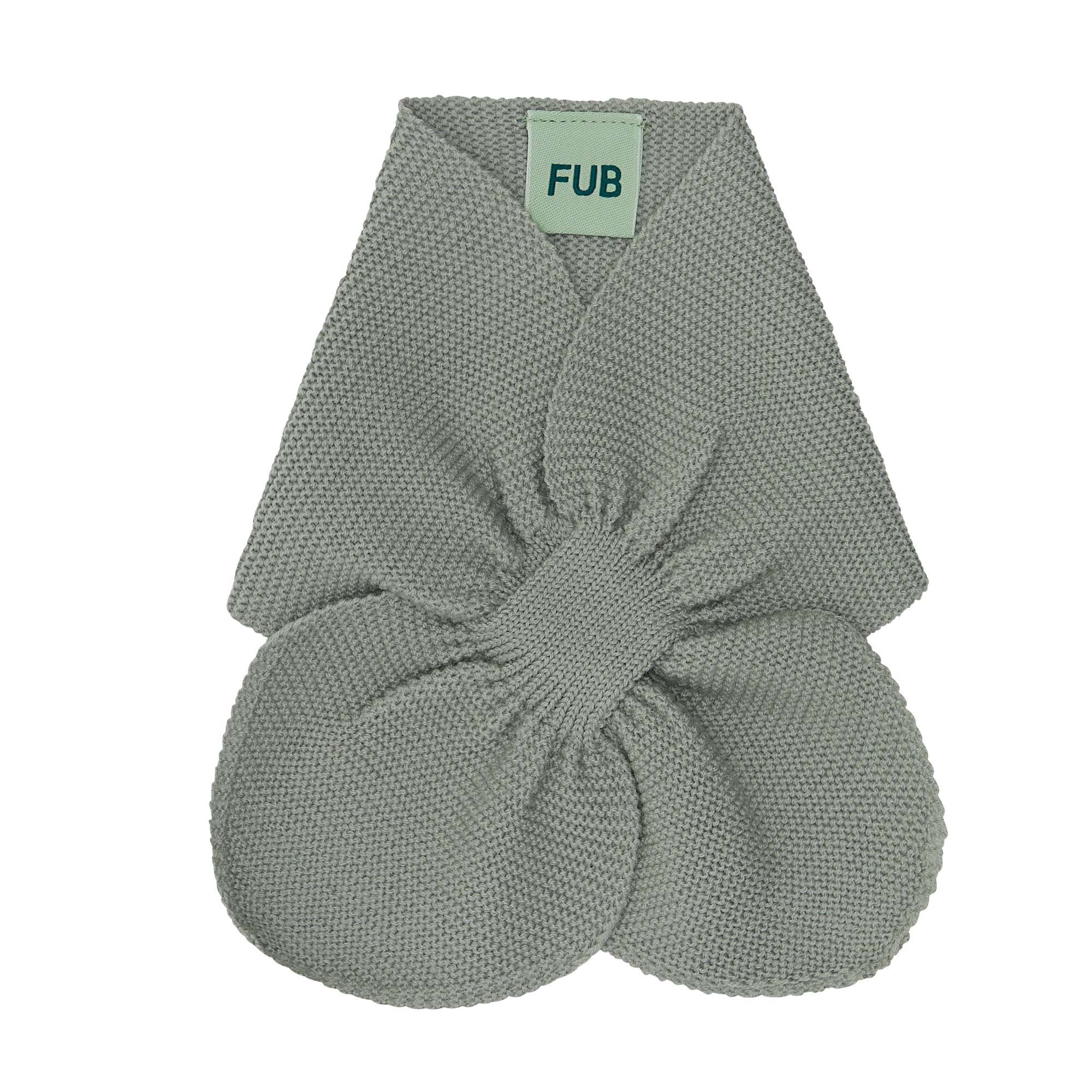 Boys & Girls Light Green Wool Scarf
