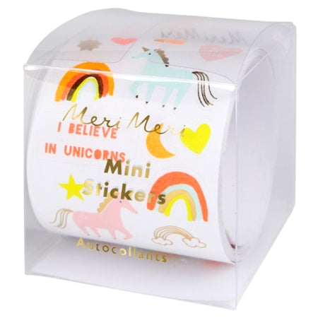 Mini Unicorn Sticker Roll
