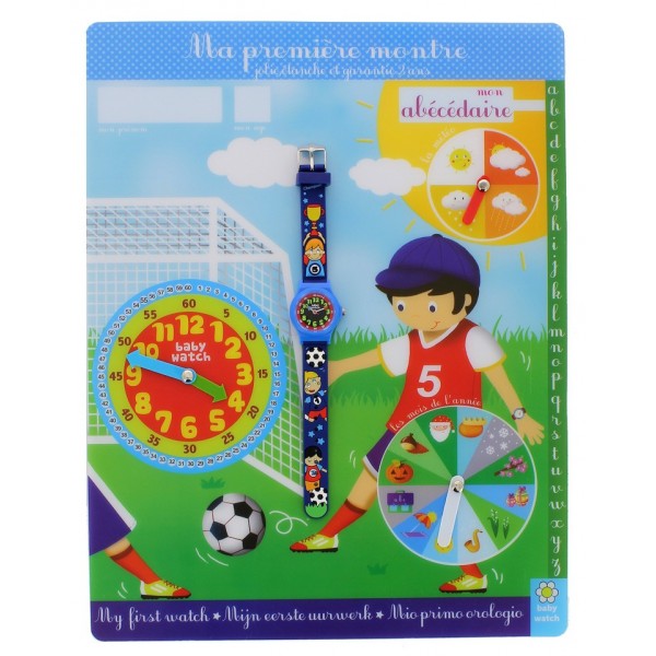 Boys Blue Soccer Watch(3-6Y)