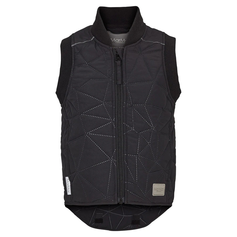 Boys & Girls Black Gilet