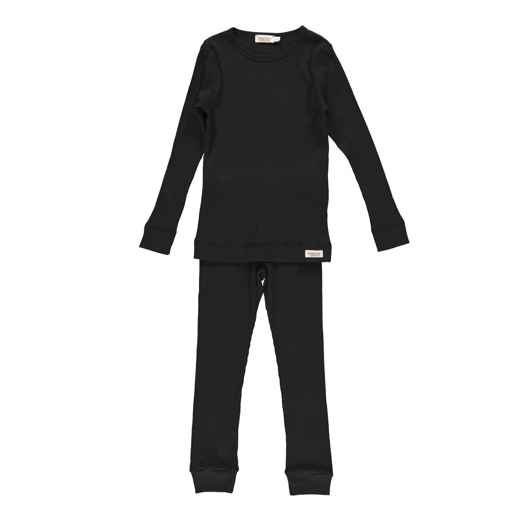 Boys & Girls Black Nightwear Set