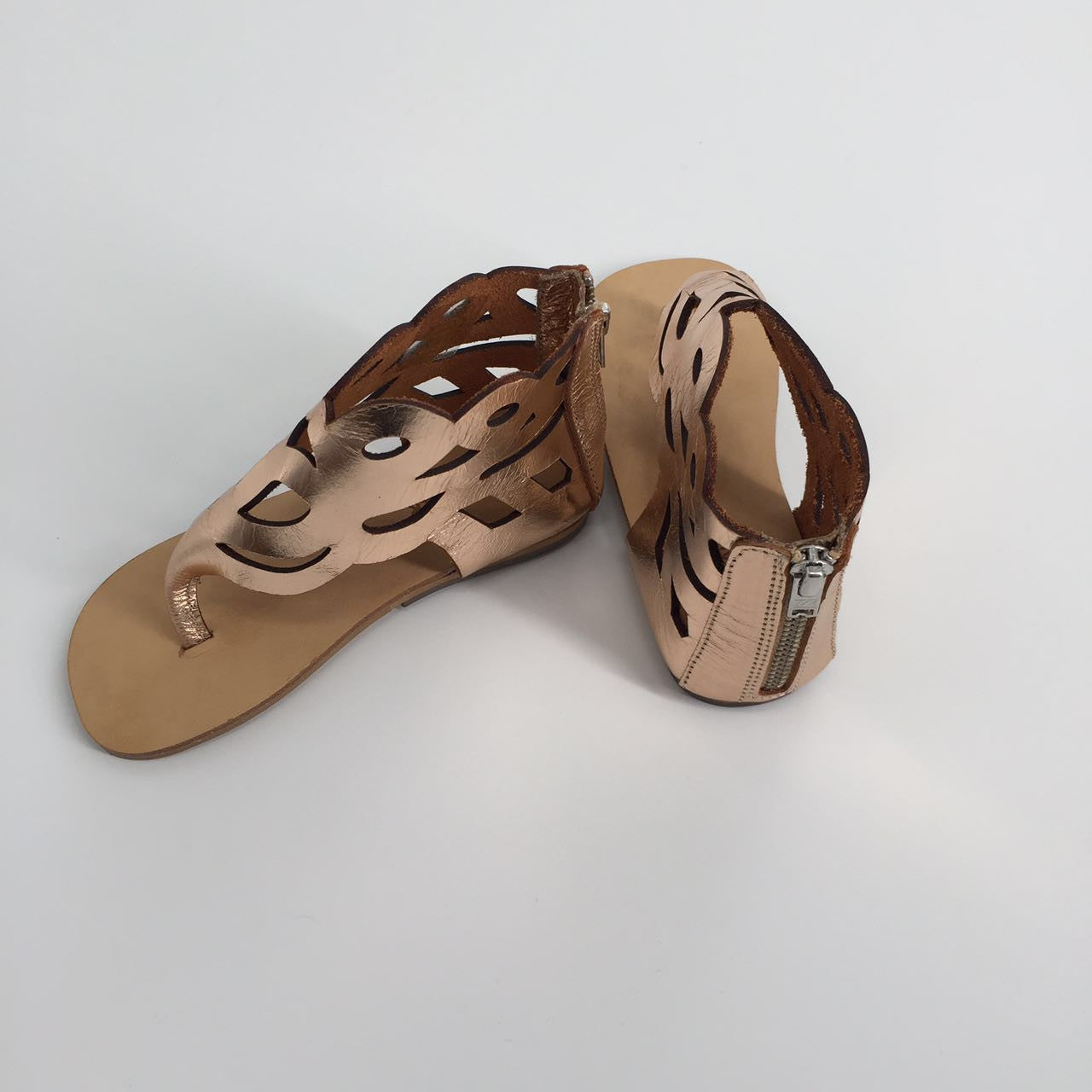 Girls Gold Sandals - CÉMAROSE | Children's Fashion Store - 1