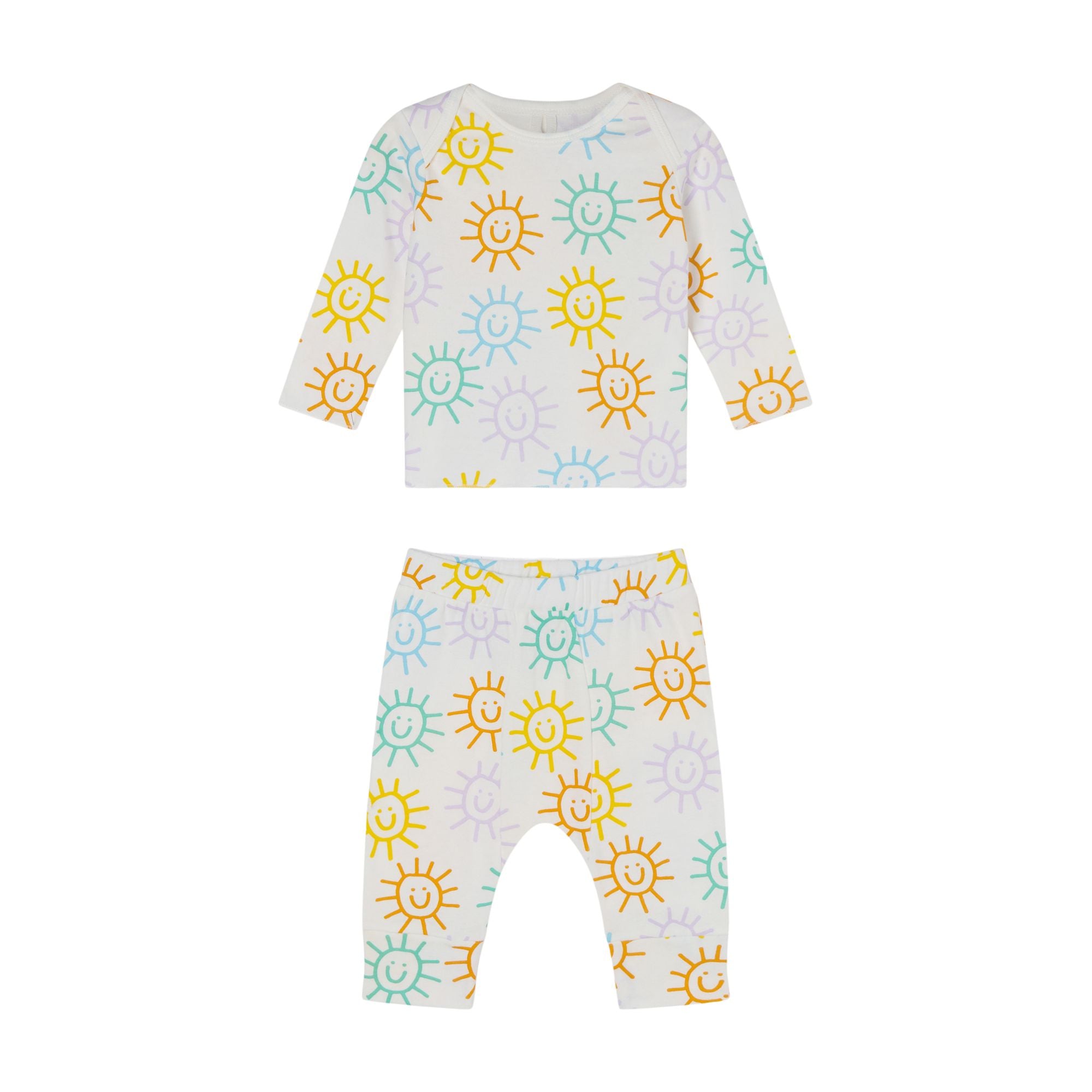Baby Boys & Girls Colourful Cotton Set
