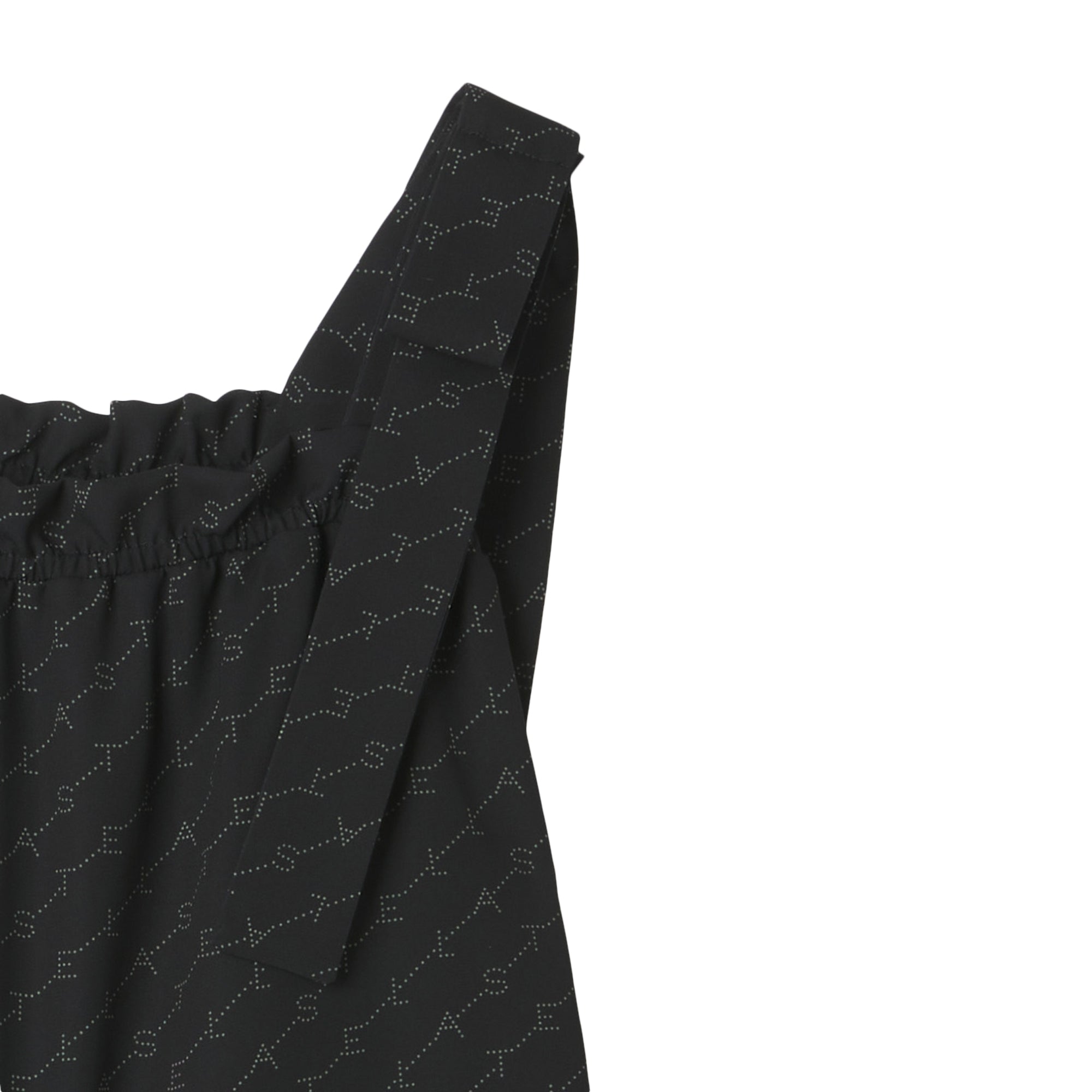 Girls Black Logo Dress