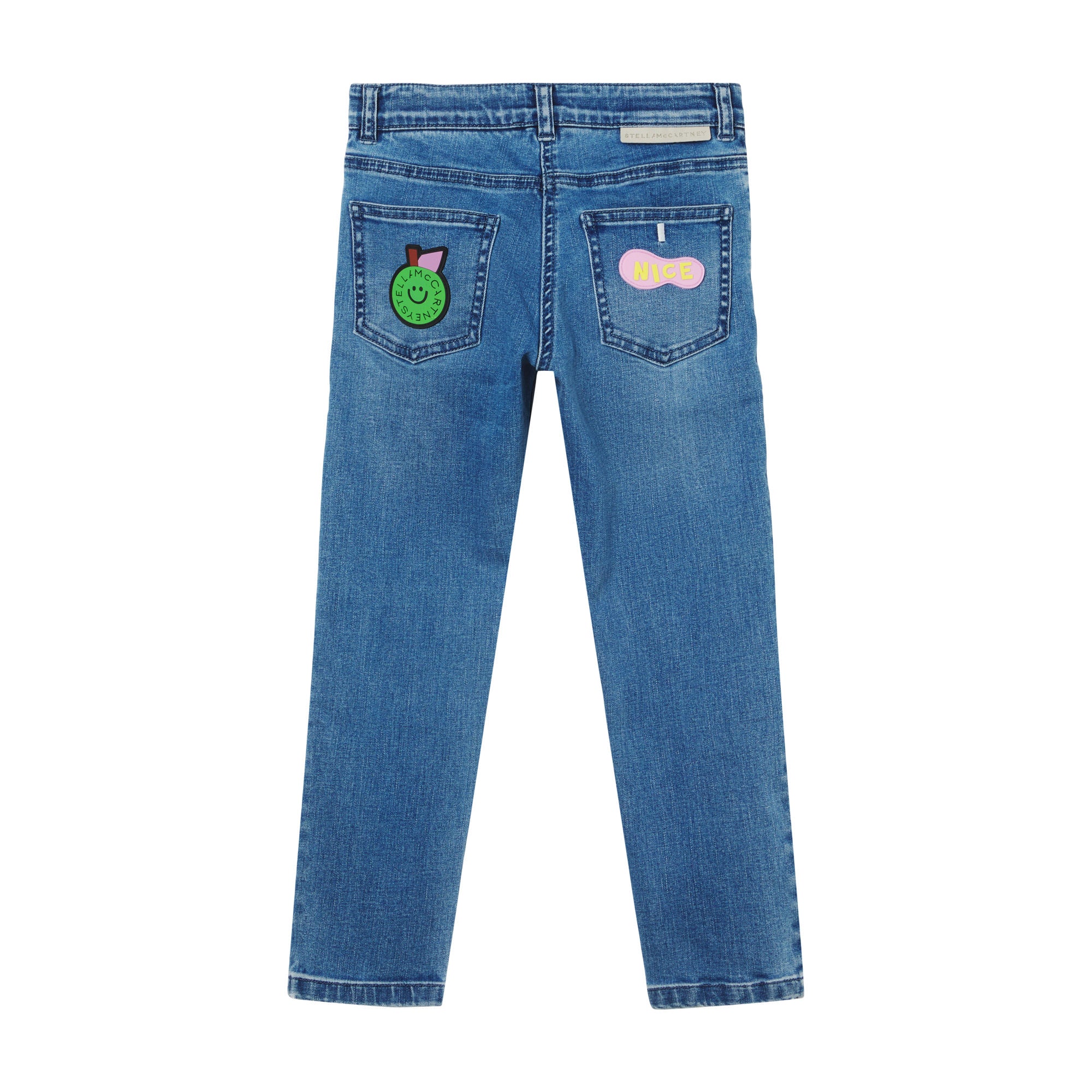 Girls Blue Denim Trousers