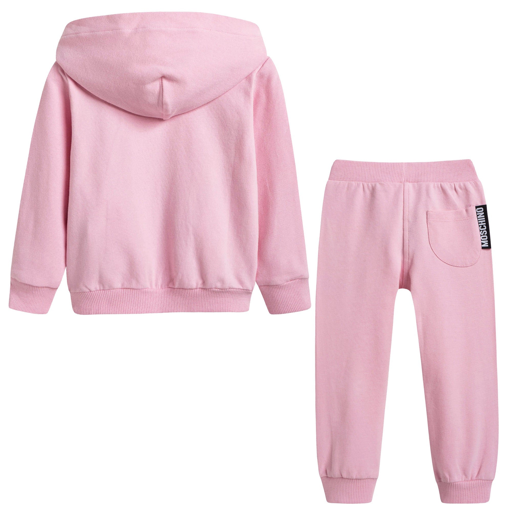 Baby Pink Cotton Toy Tracksuit