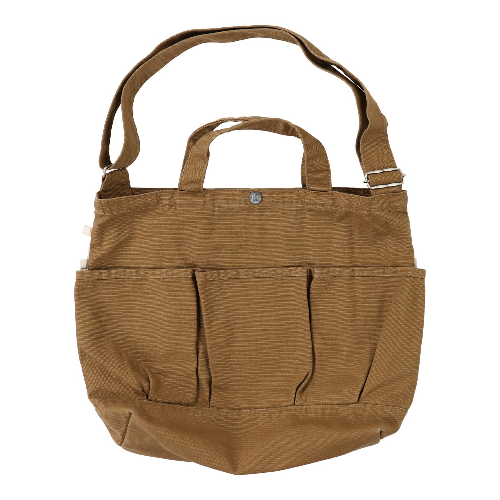 Boys & Girls Brown Logo Messenger Bag