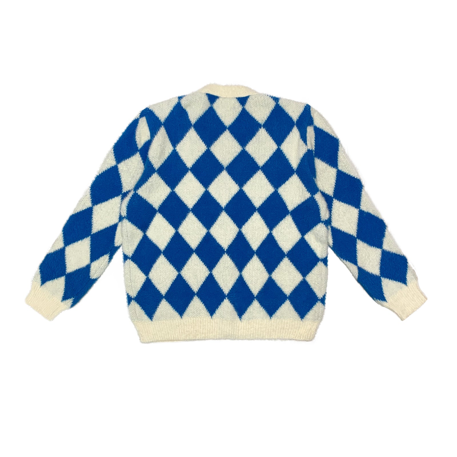 Boys & Girls Blue Check Cardigan