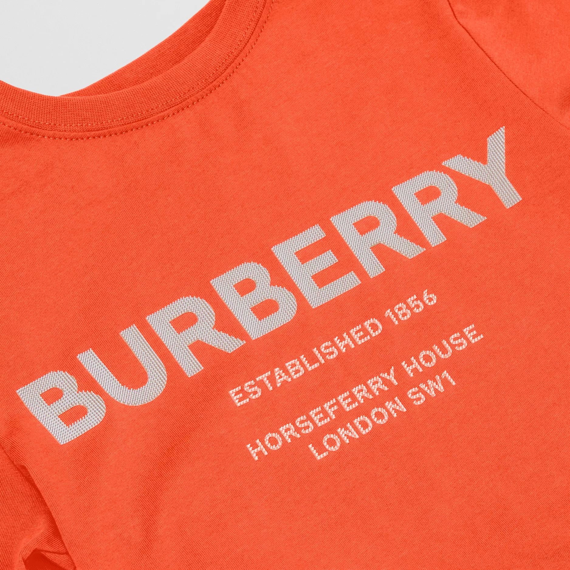 Boy & Girls Orange Cotton T-Shirts