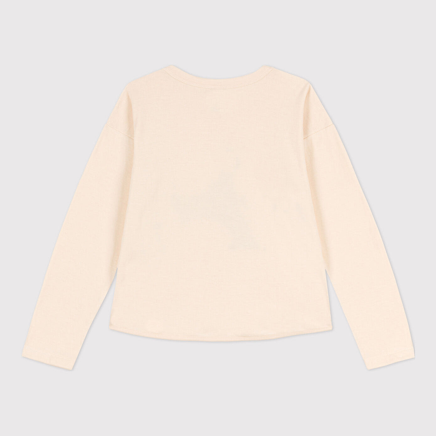 Boys & Girls White Printed Cotton T-Shirt