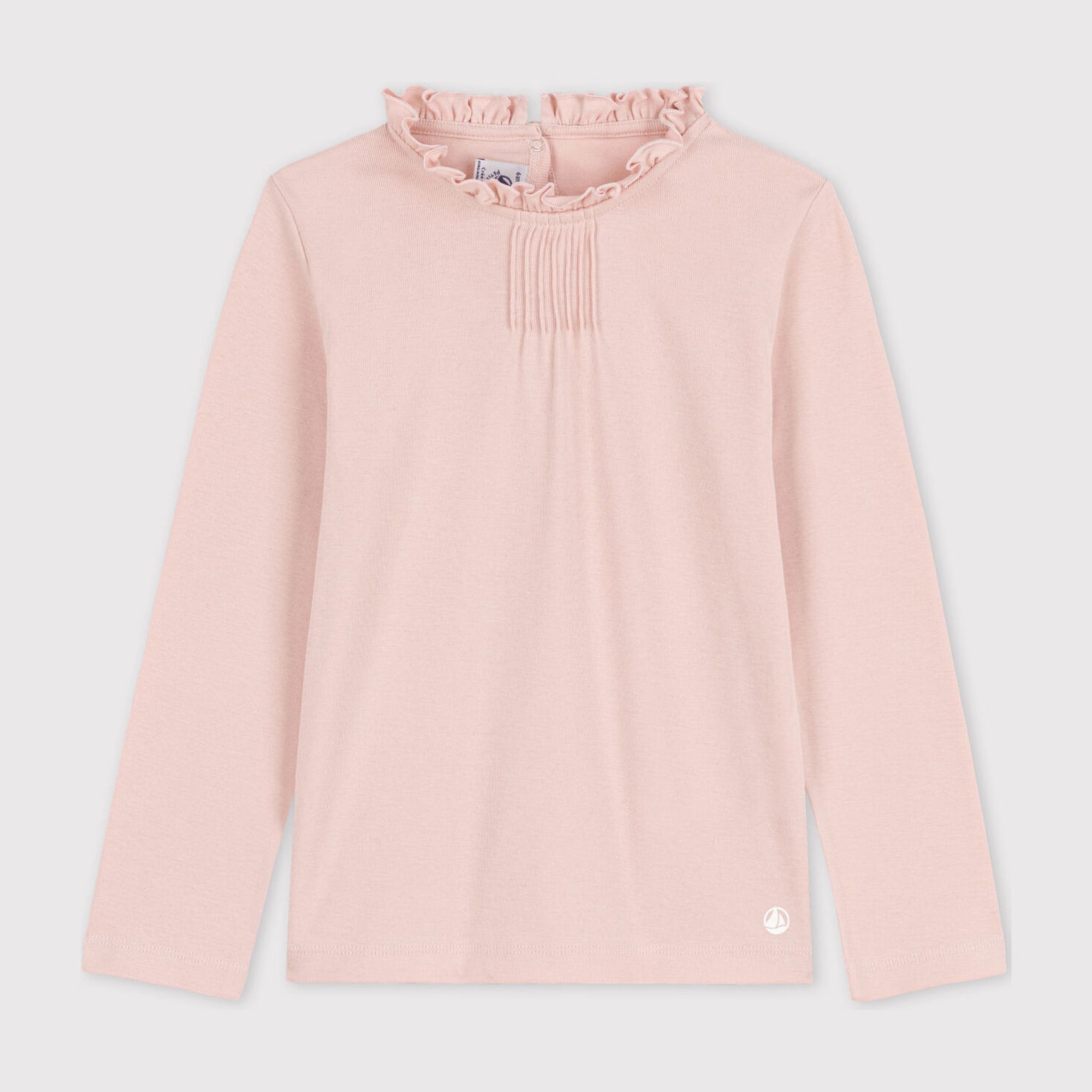 Girls Pink Cotton T-Shirt