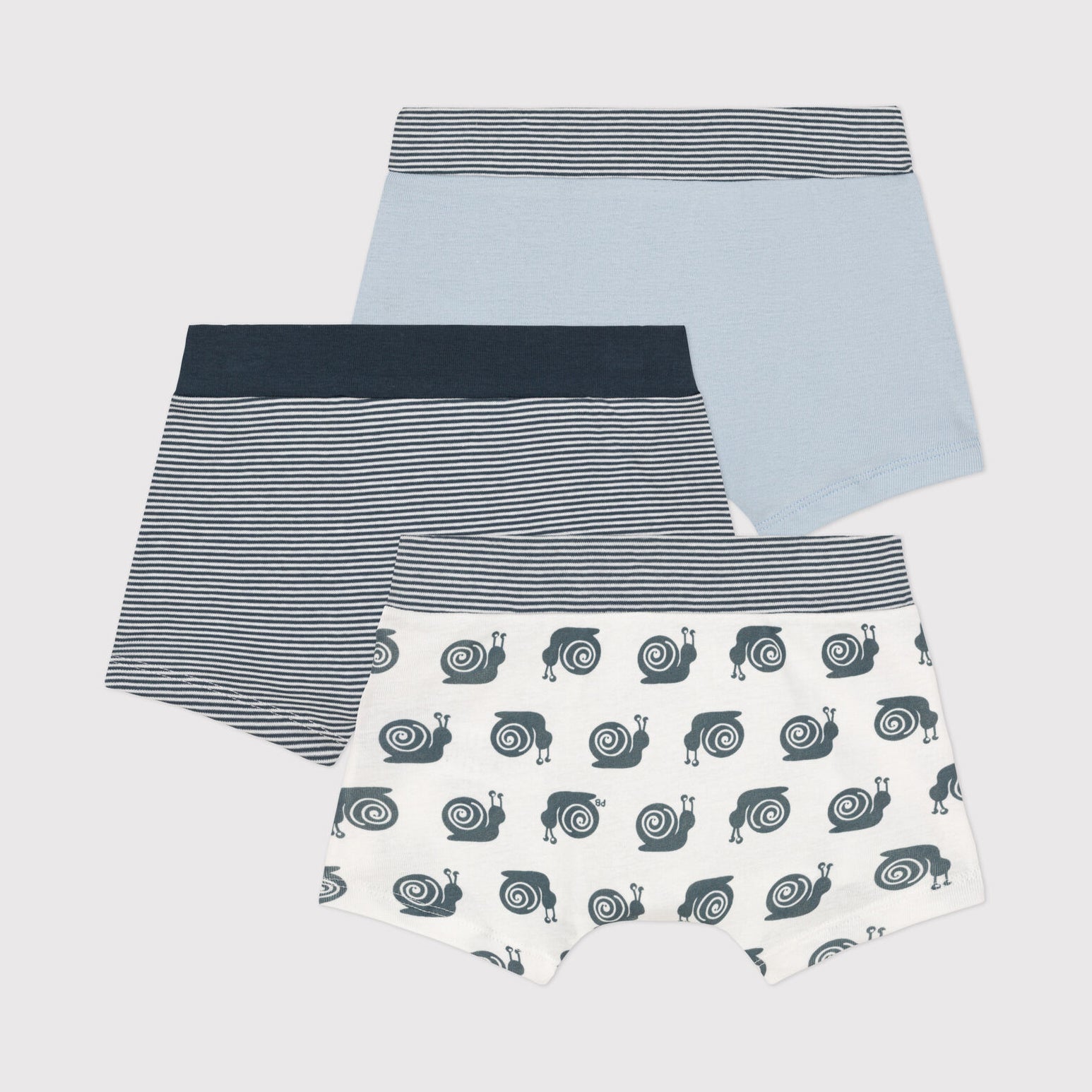 Boys Multicolor Cotton Underwear Set(3 Pack)