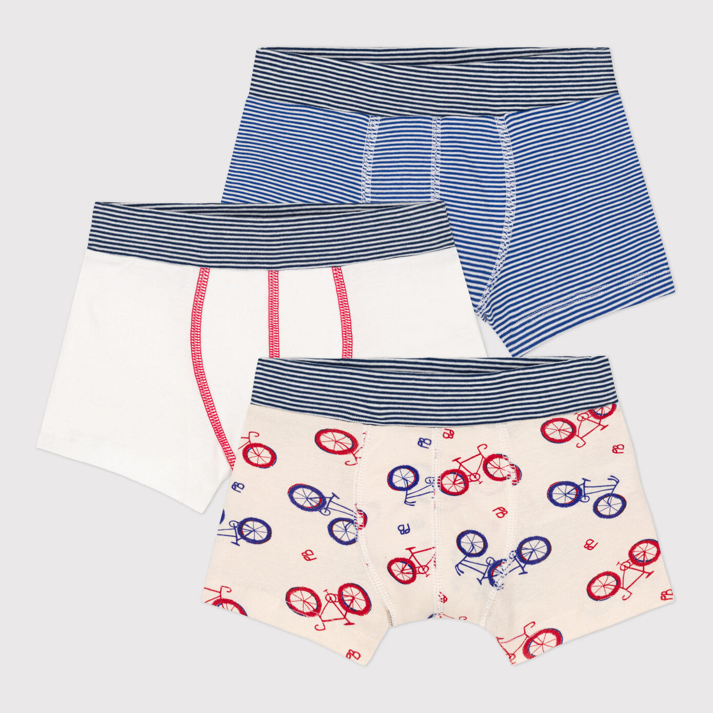Boys Multicolor Cotton Underwear Set