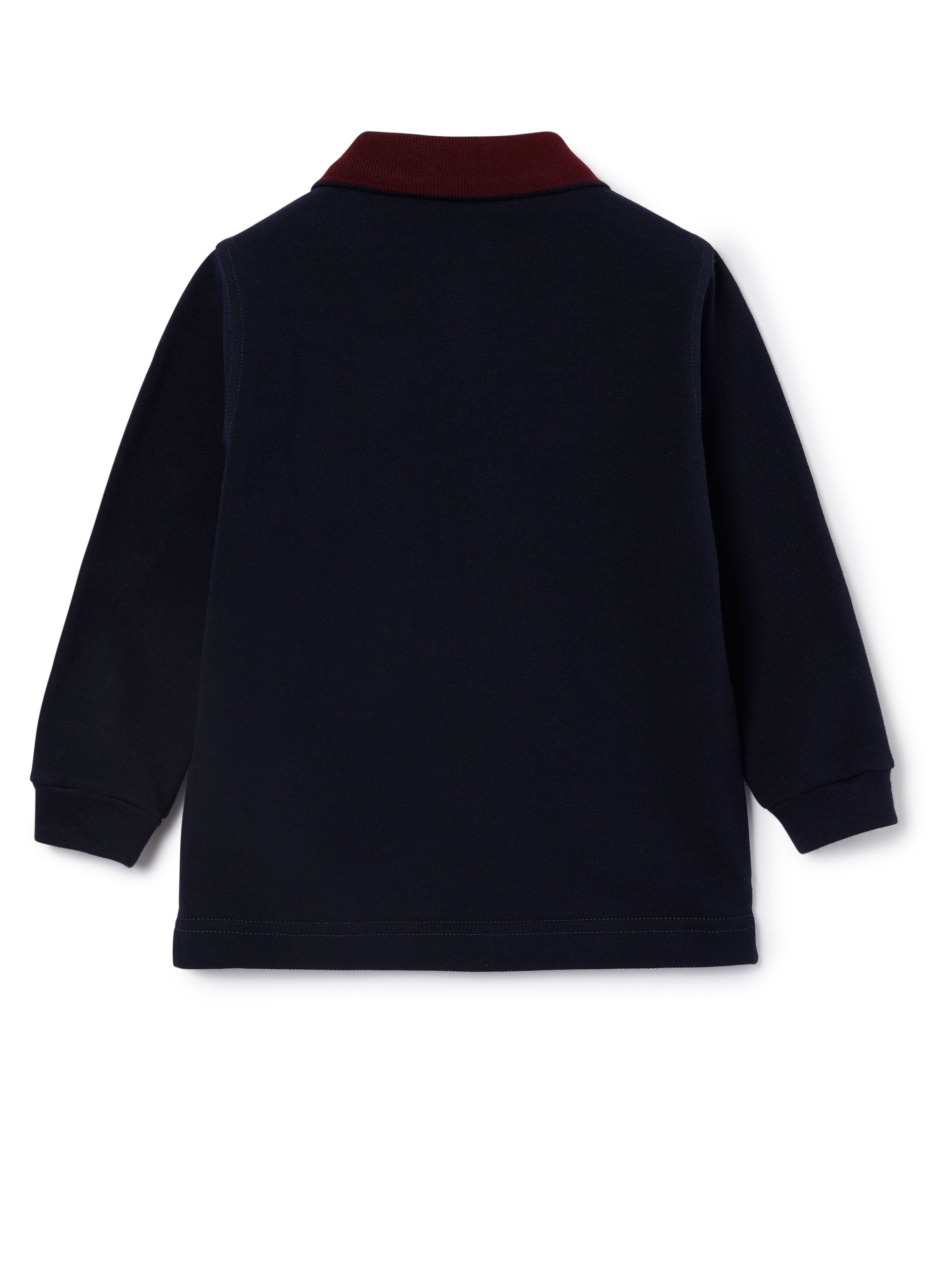 Boys Blue Cotton Poloshirt