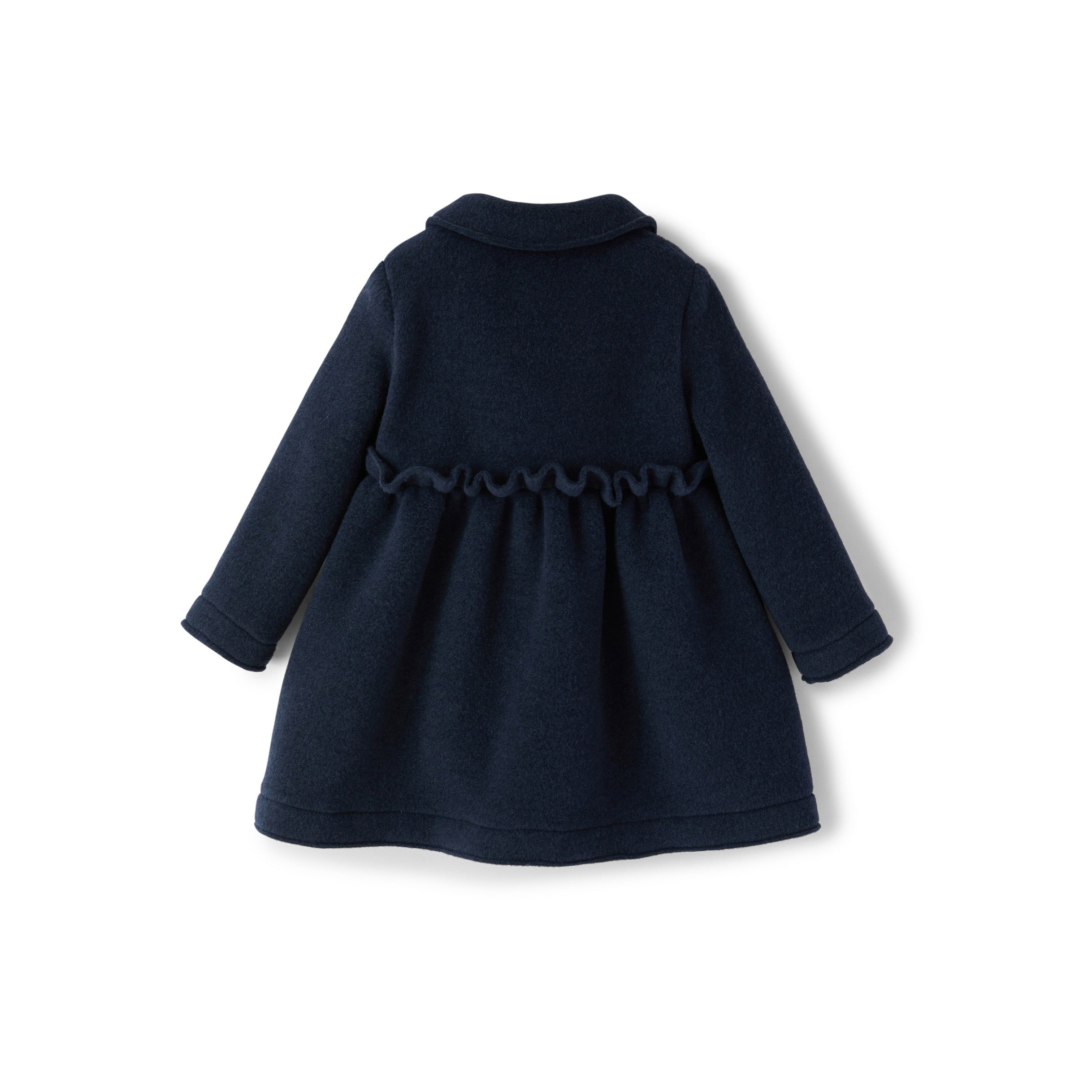 Girls Navy Coat