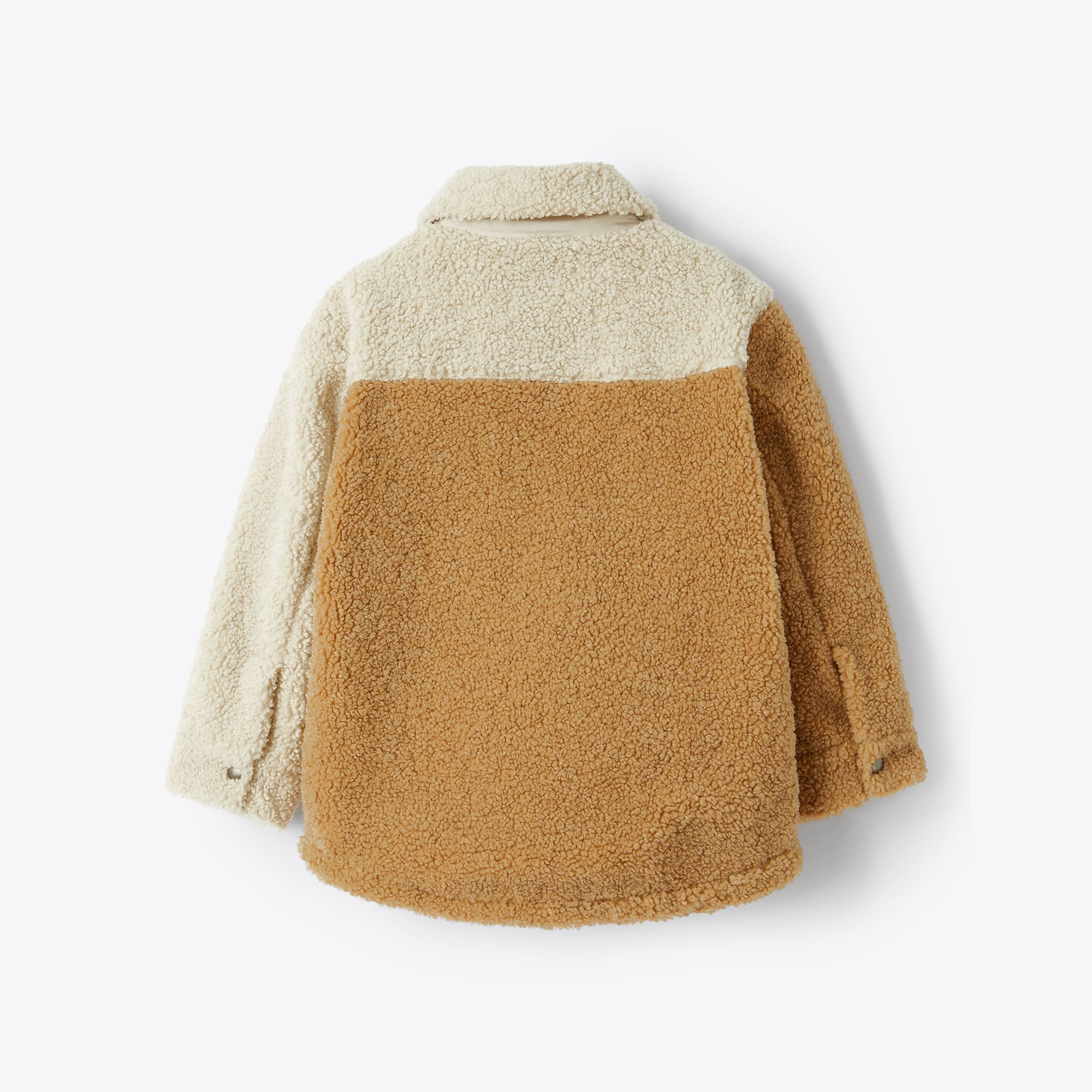 Boys & Girls Beige Fleece Jacket