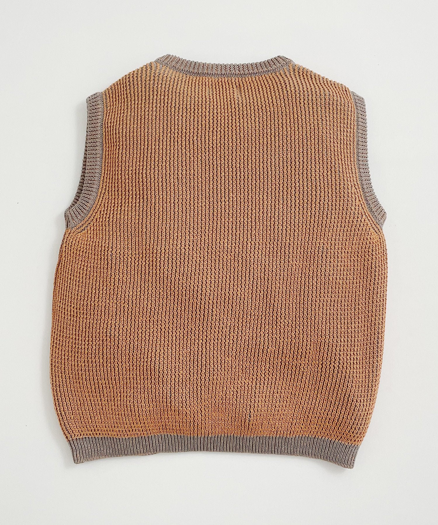 Boys & Girls Orange Knit Vest