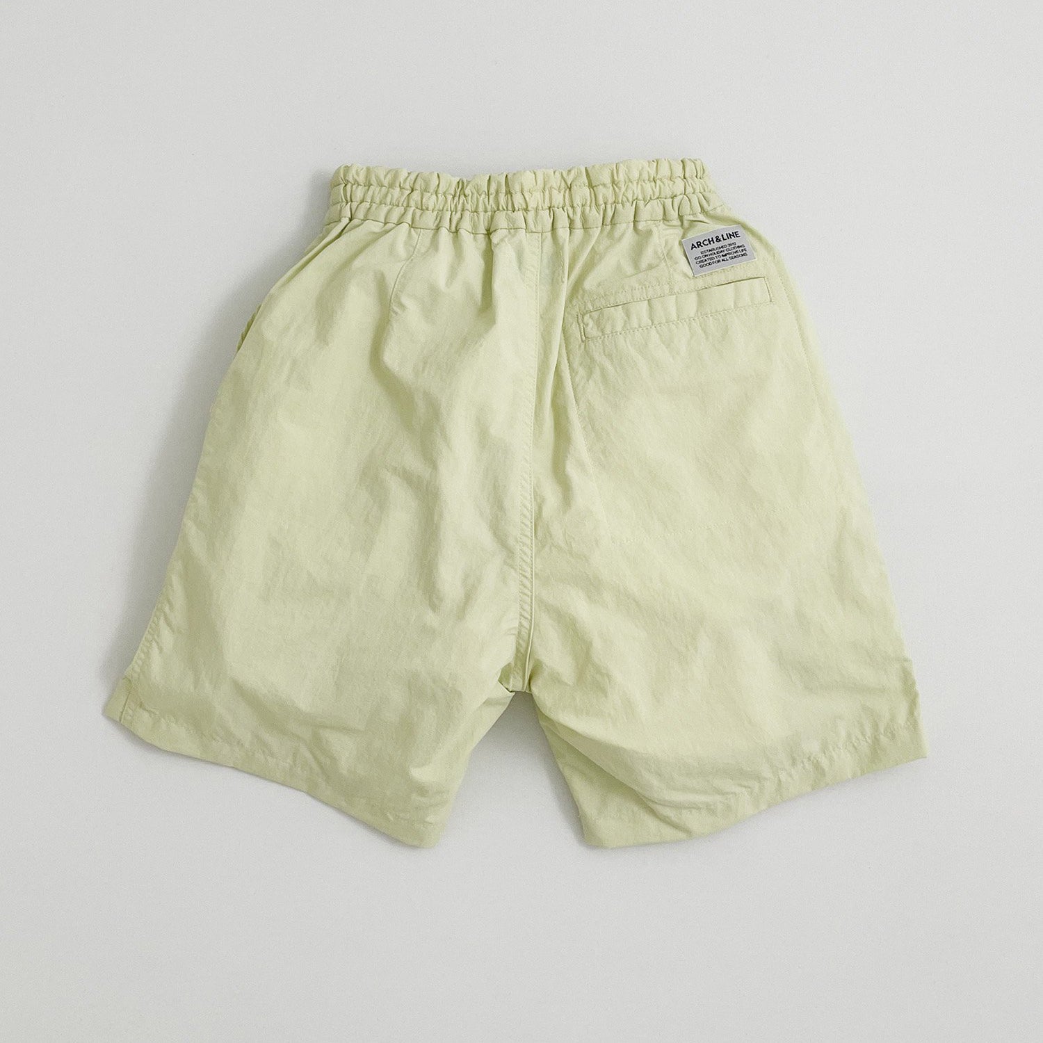 Boys & Girls Light Yellow UV Shorts
