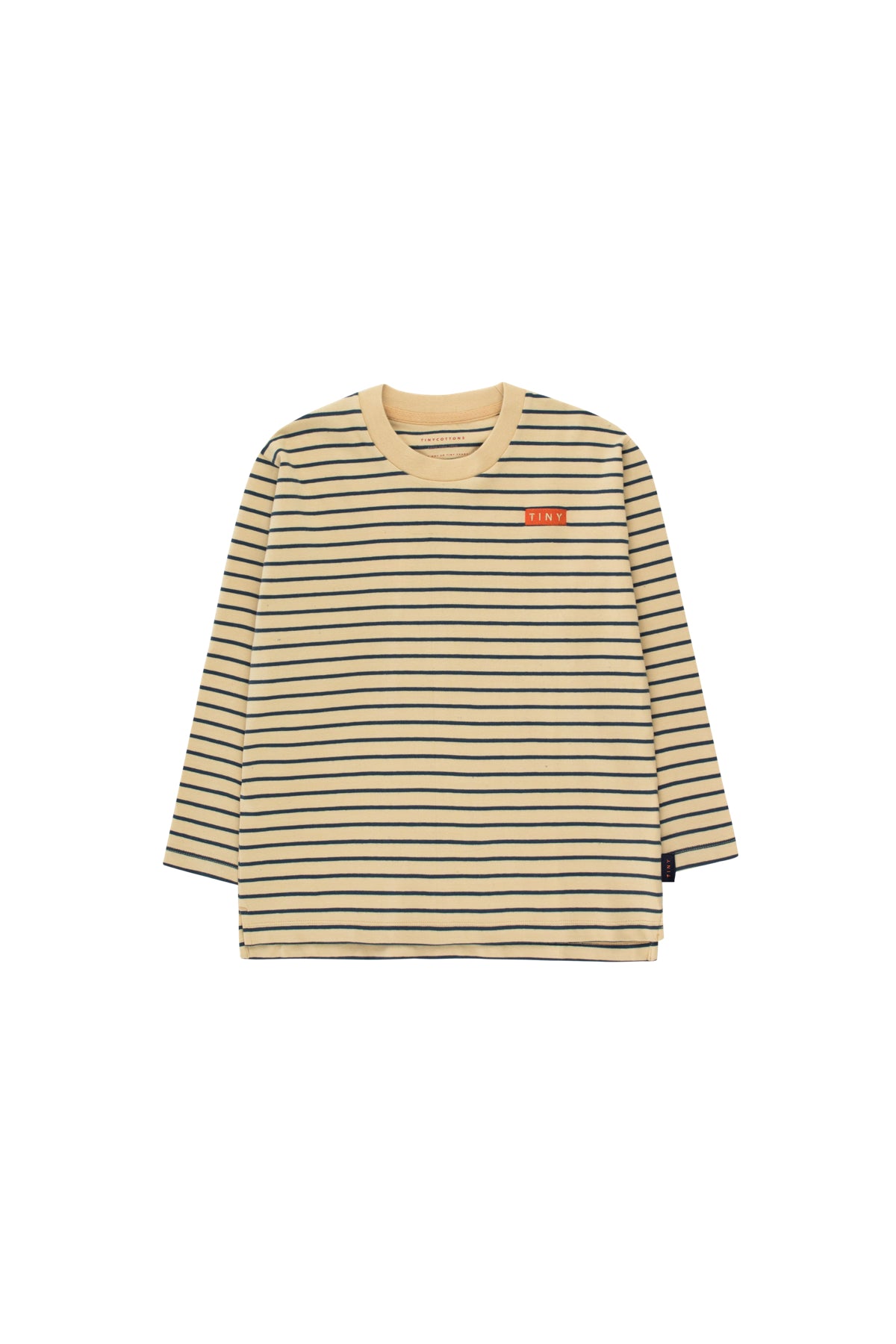 Boys & Girls Yellow Striped Cotton Top