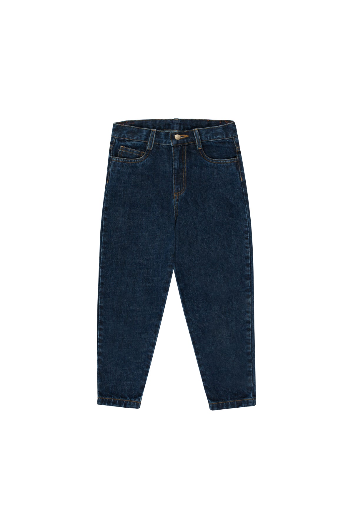 Boys & Girls Blue Baggy Denim Trousers