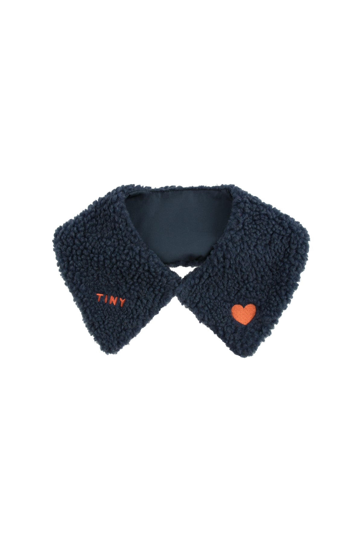 Boys & Girls Navy Heart Collar