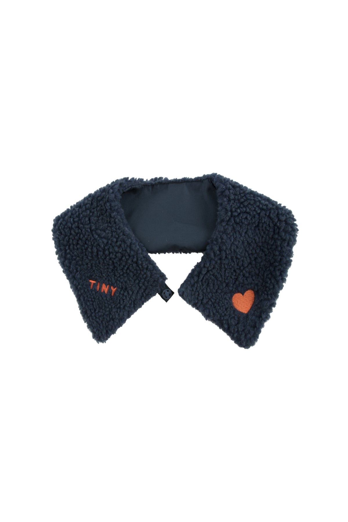 Boys & Girls Navy Heart Collar