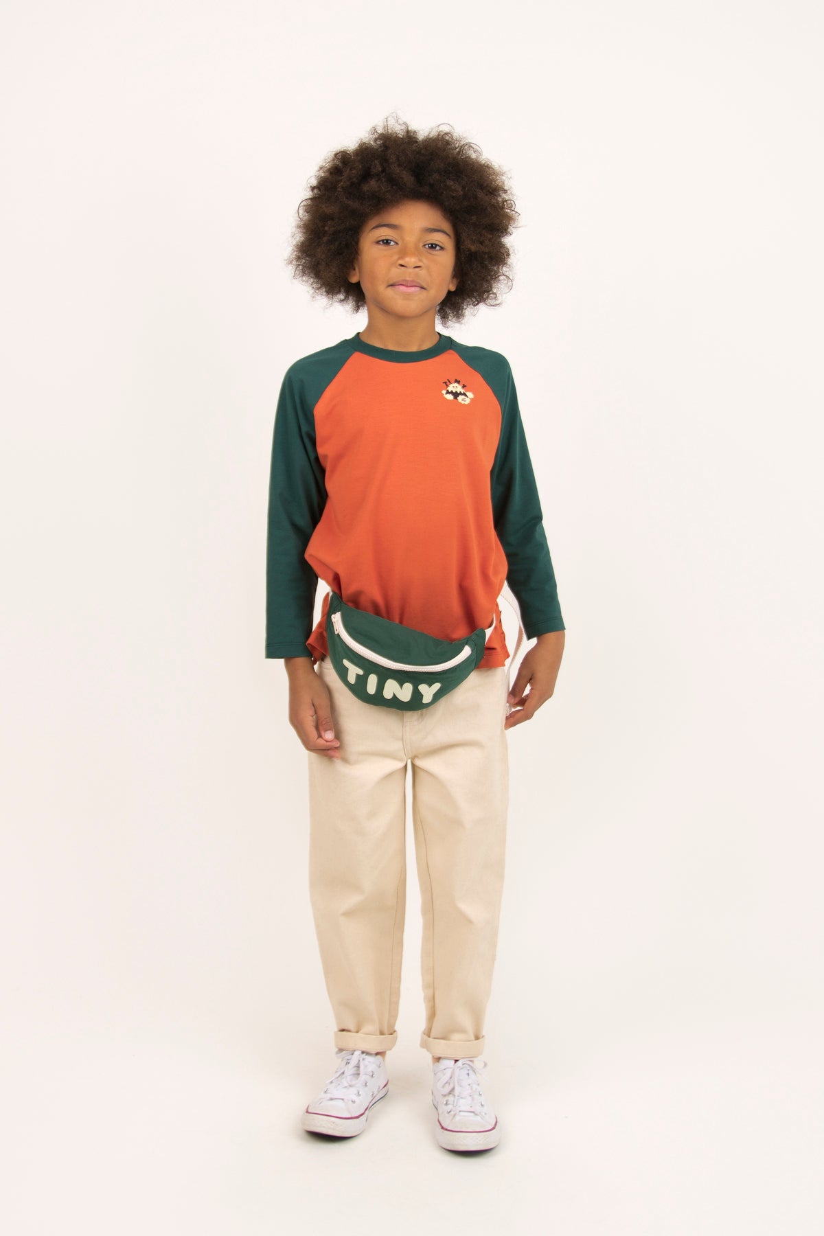 Boys & Girls Sienna Color Block Pima Cotton T-Shirt