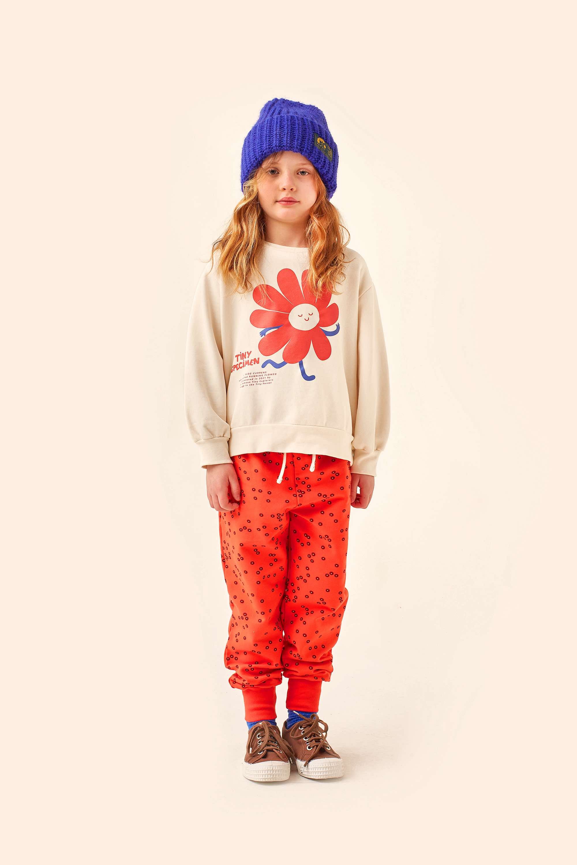 Boys & Girls White Printed Cotton Sweatshirt