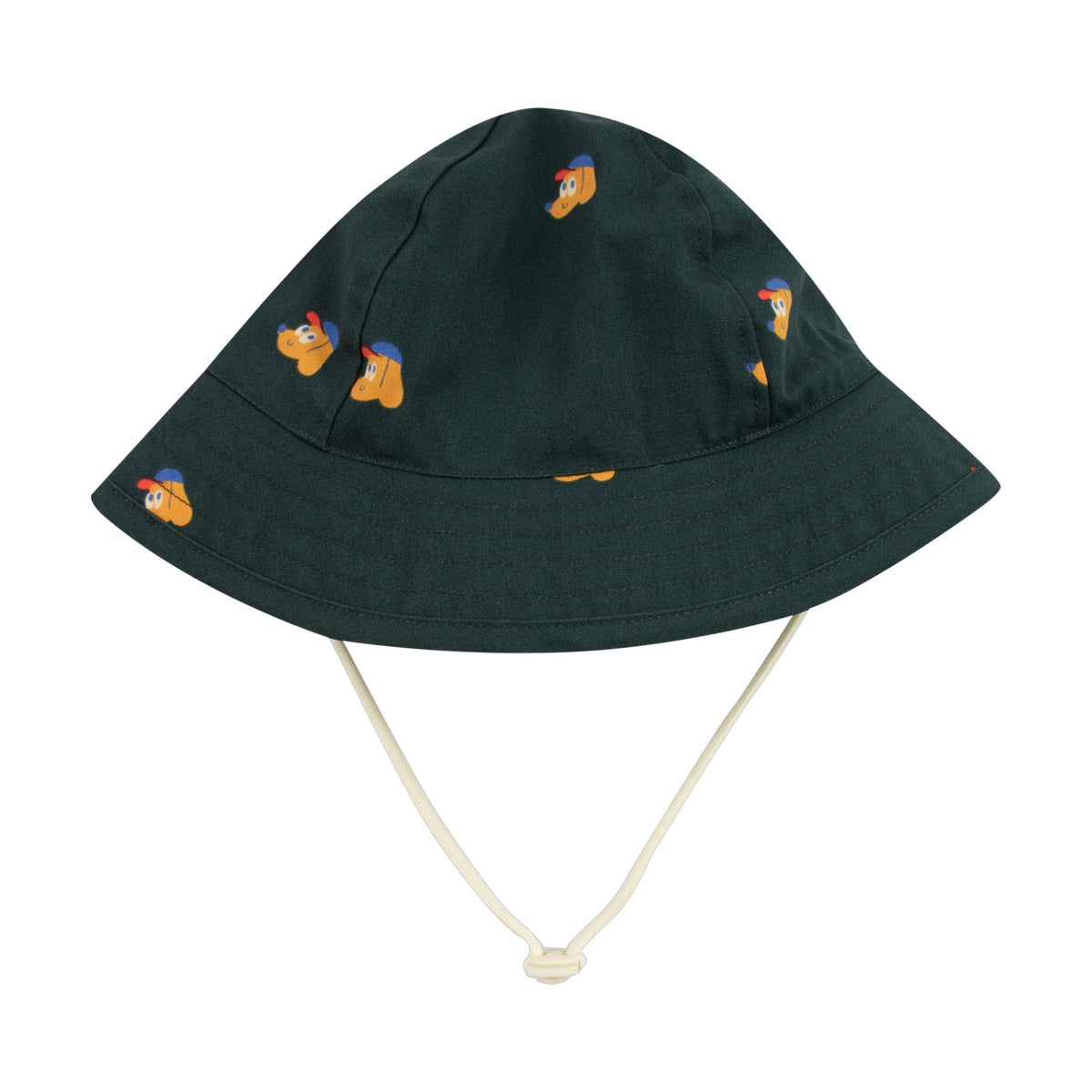 Boys & Girls Blue Printed Bucket Hat