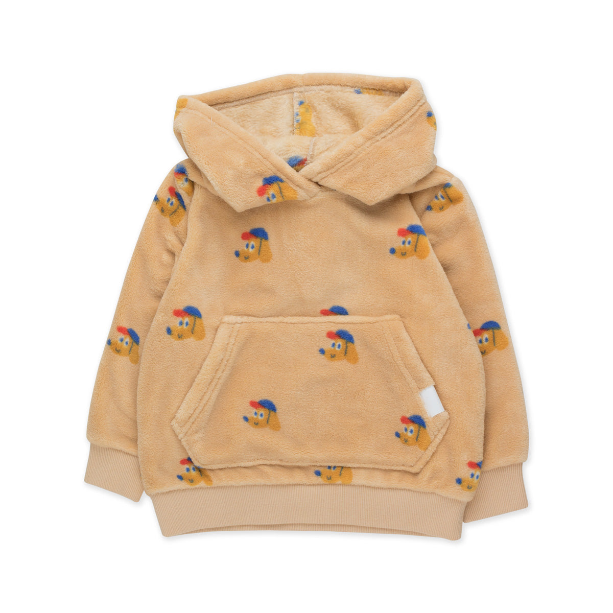 Boys & Girls Camel Hooded Sweatshirt