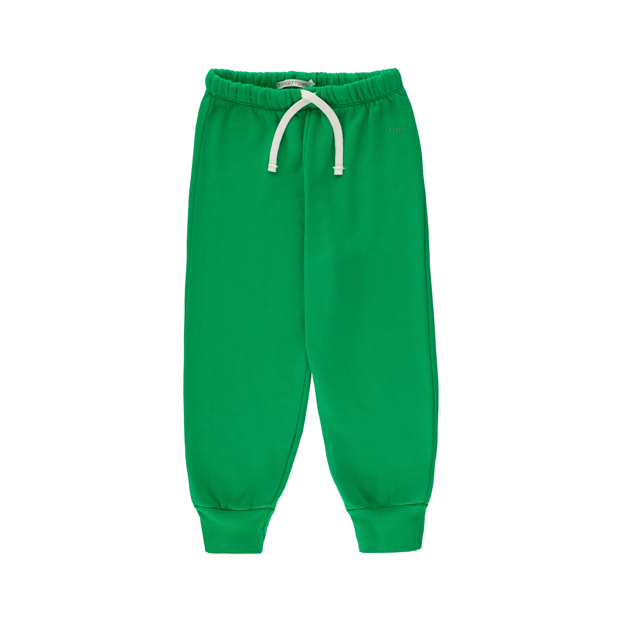 Boys & Girls Green Cotton Trousers