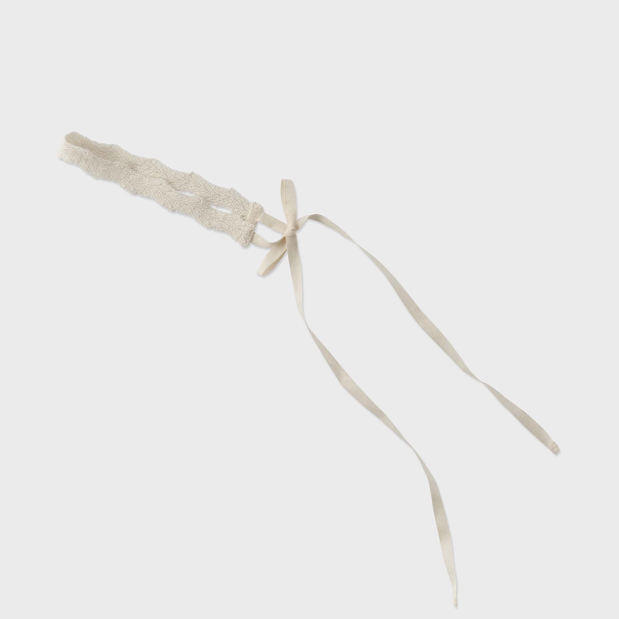 Girls White Hairband