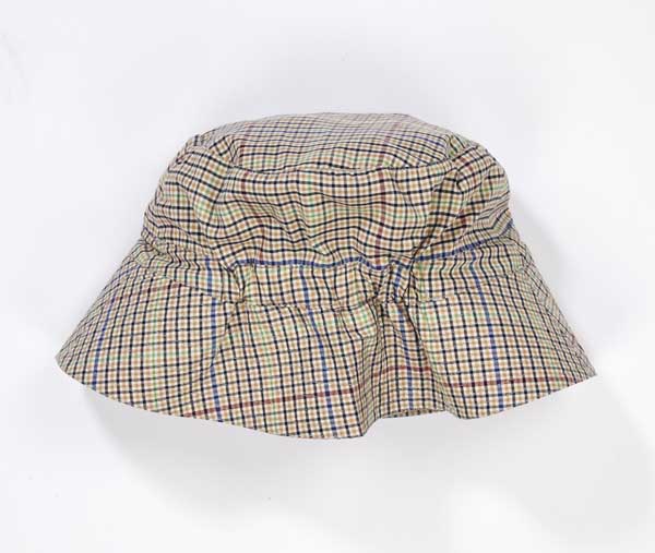 Baby Beige Grid Hat