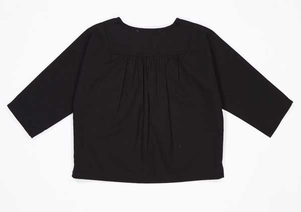 Baby Black Cotton Top