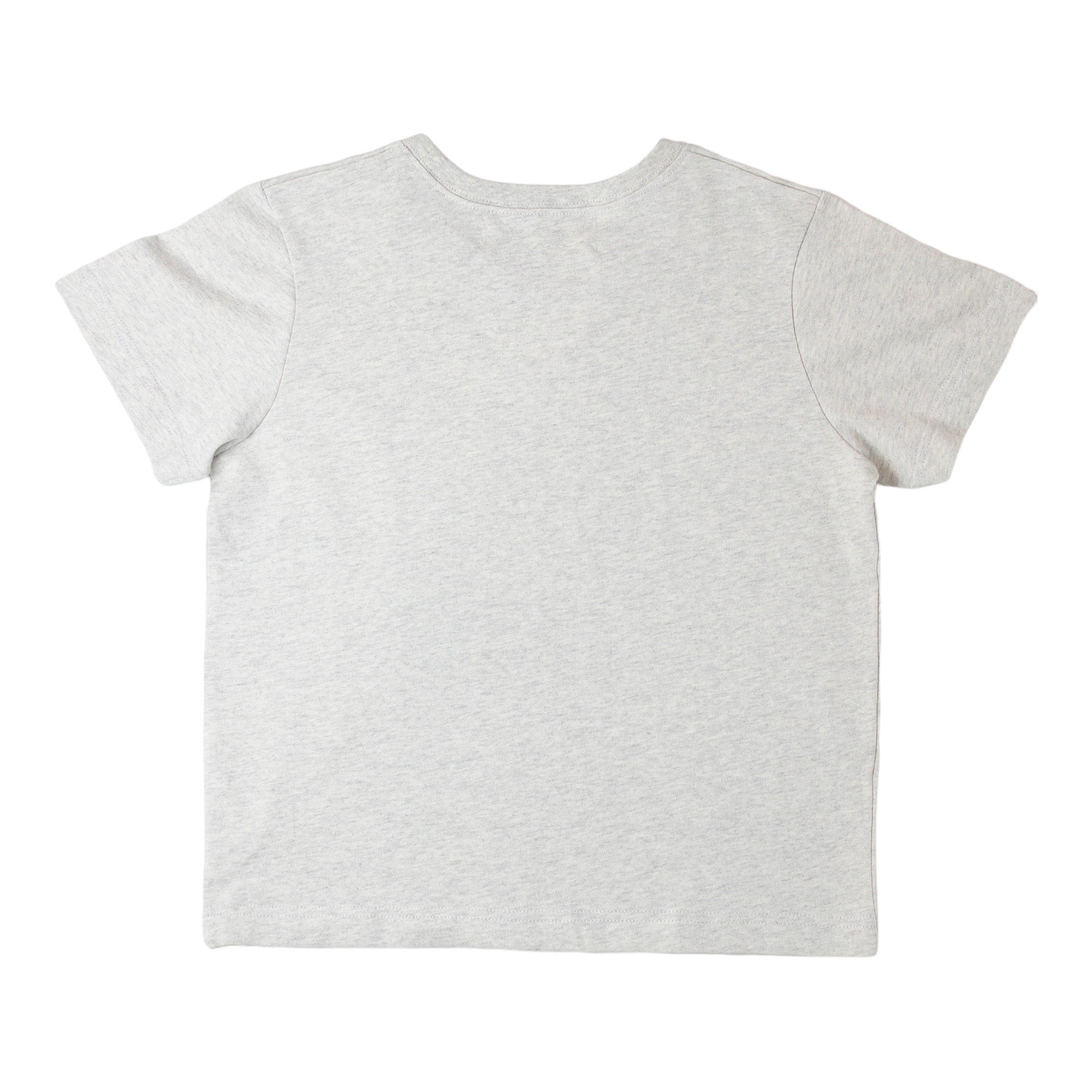 Boys & Girls Grey Logo Cotton T-Shirt