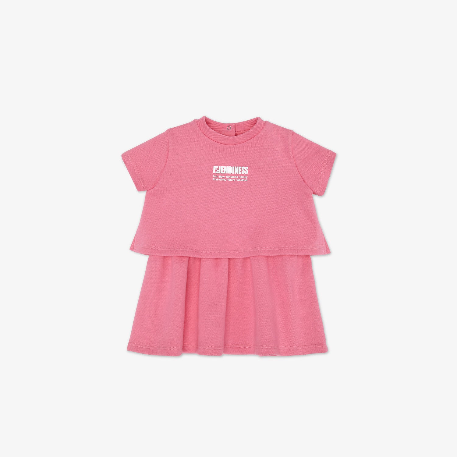 Baby Girls Pink Cotton Dress
