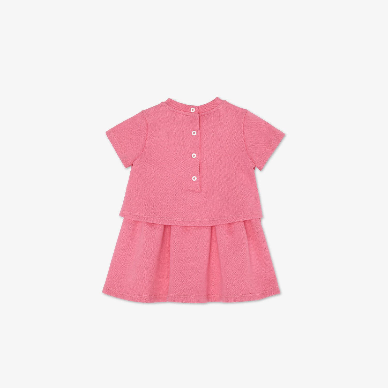 Baby Girls Pink Cotton Dress