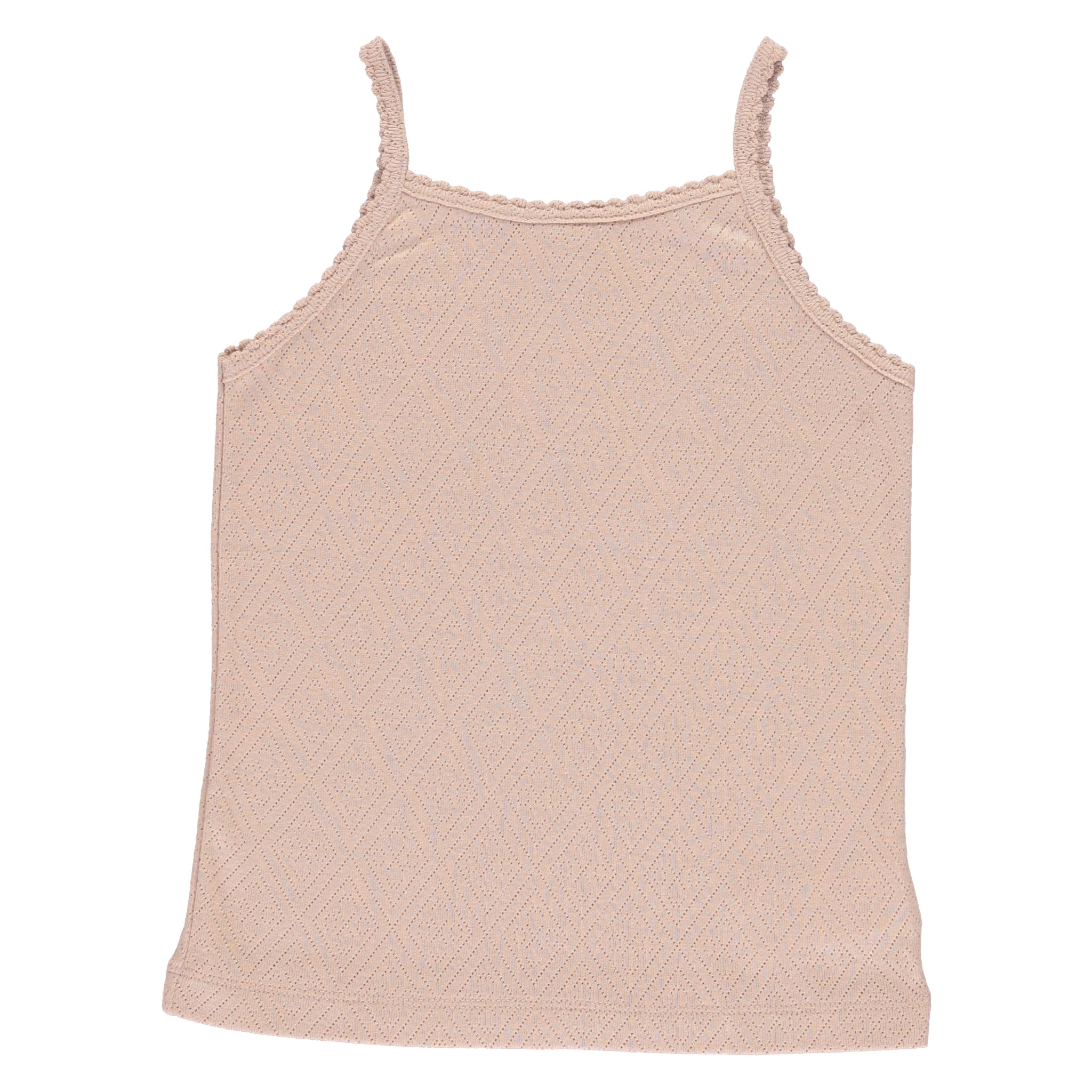 Girls Pink Cotton Vest
