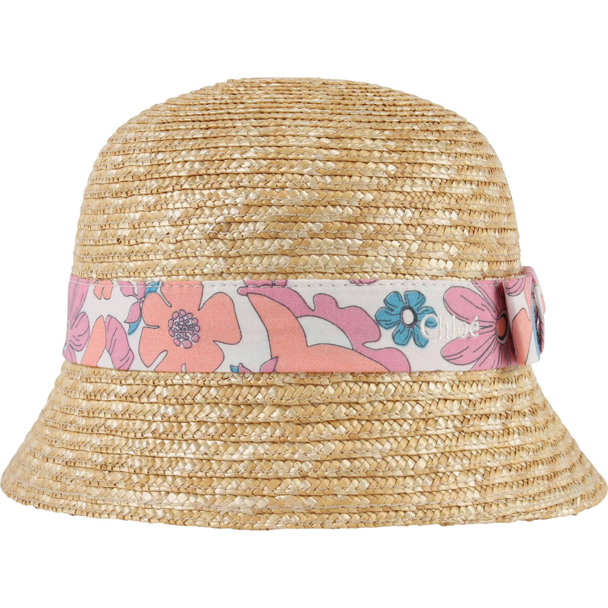 Girls Straw Sun Hat