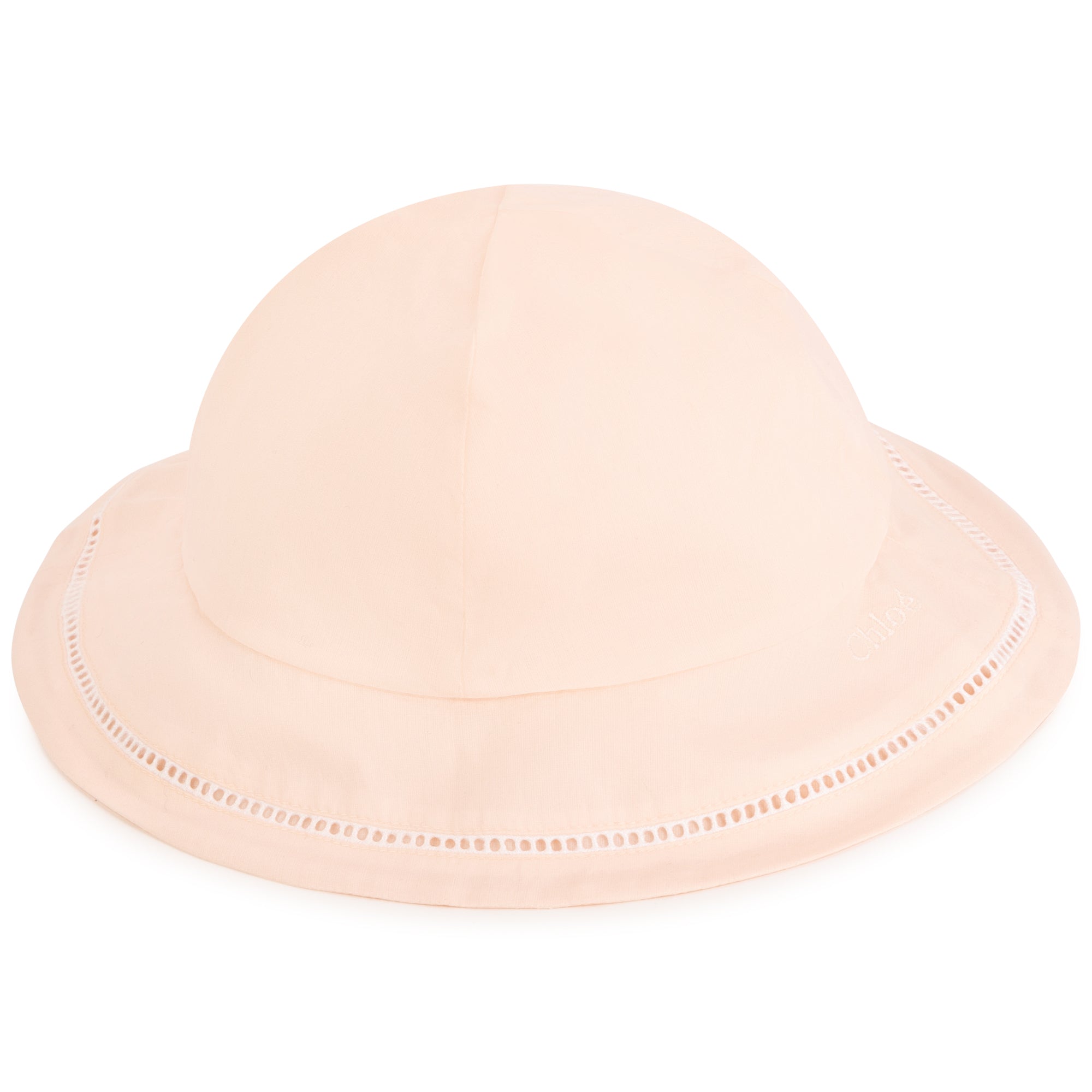 Girls Pink Cotton Hat