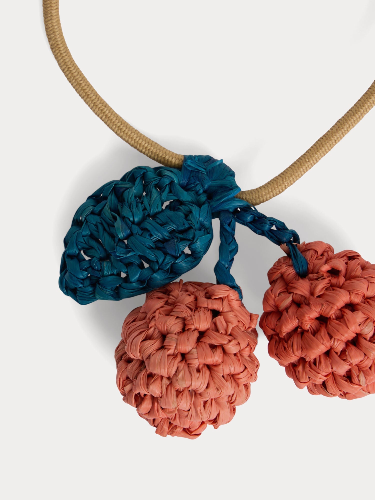 Girls Coral Hair Ring