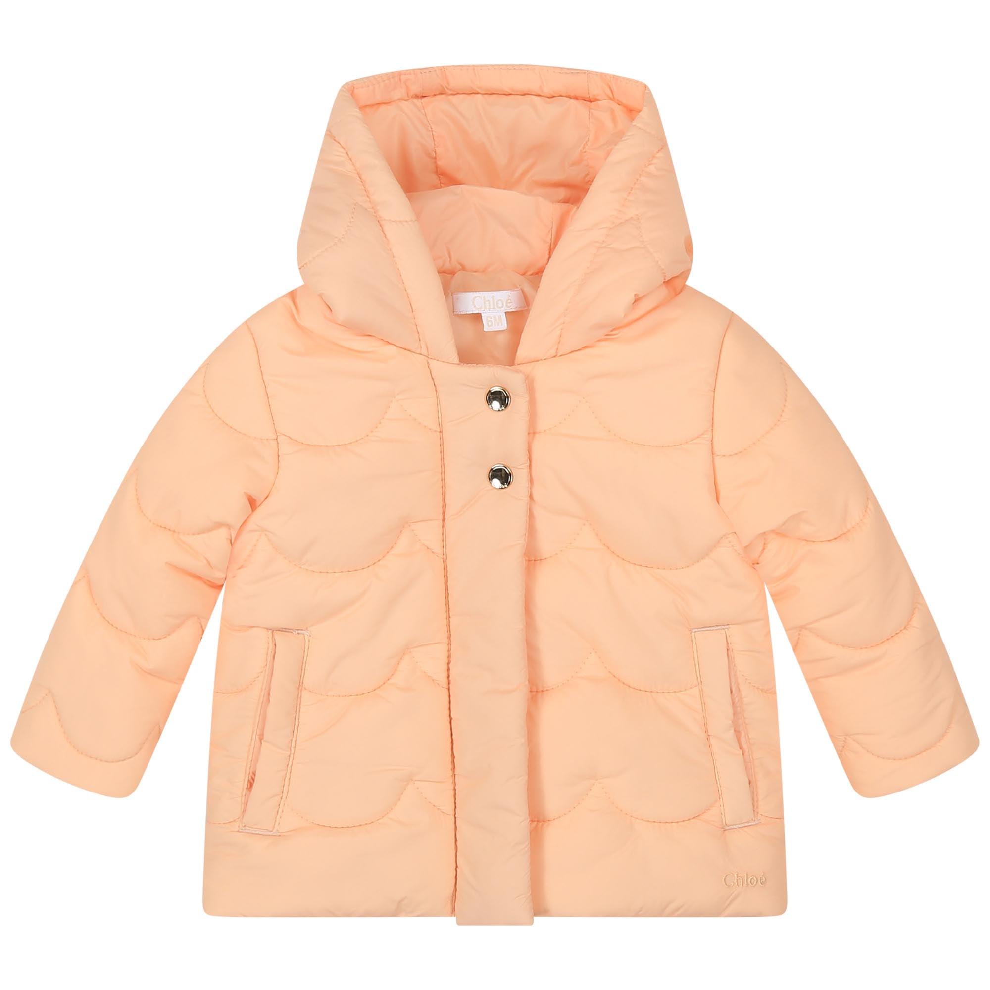 Baby Girls Pink Padded Jacket