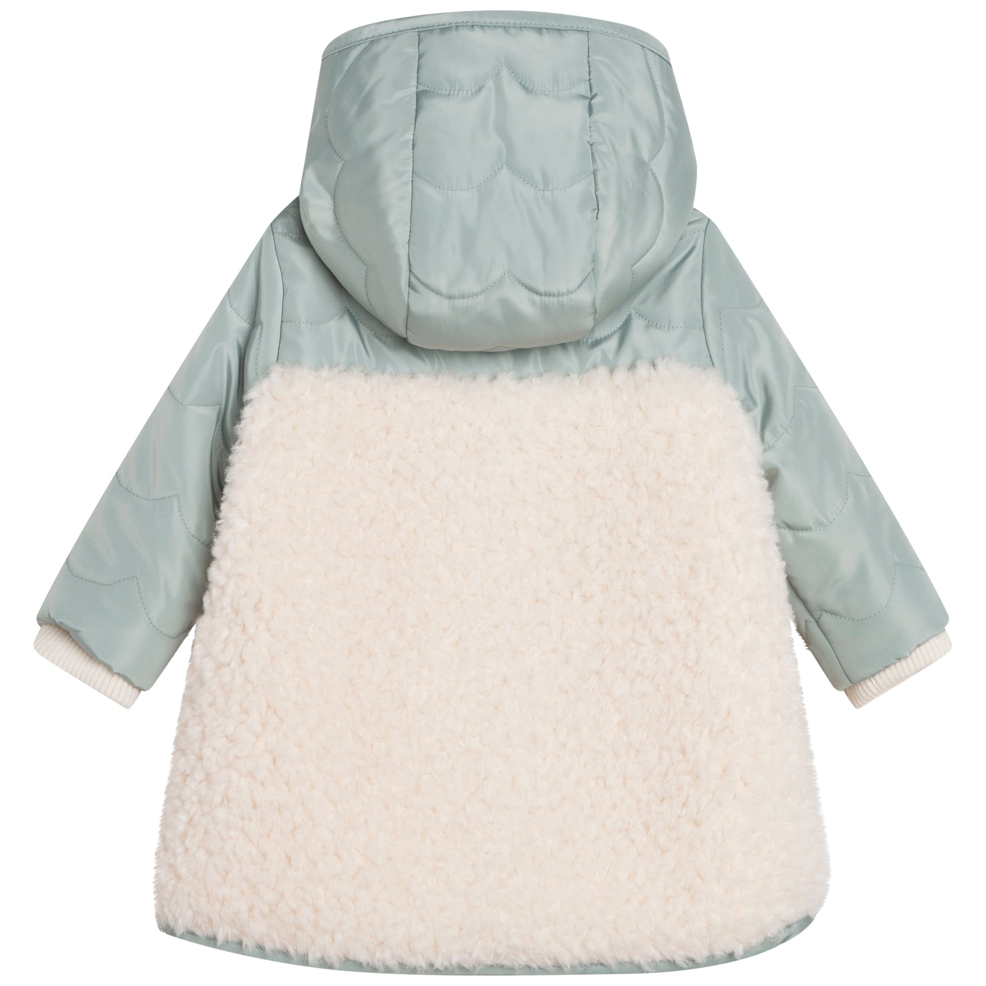 Baby Girls Green Padded Coat