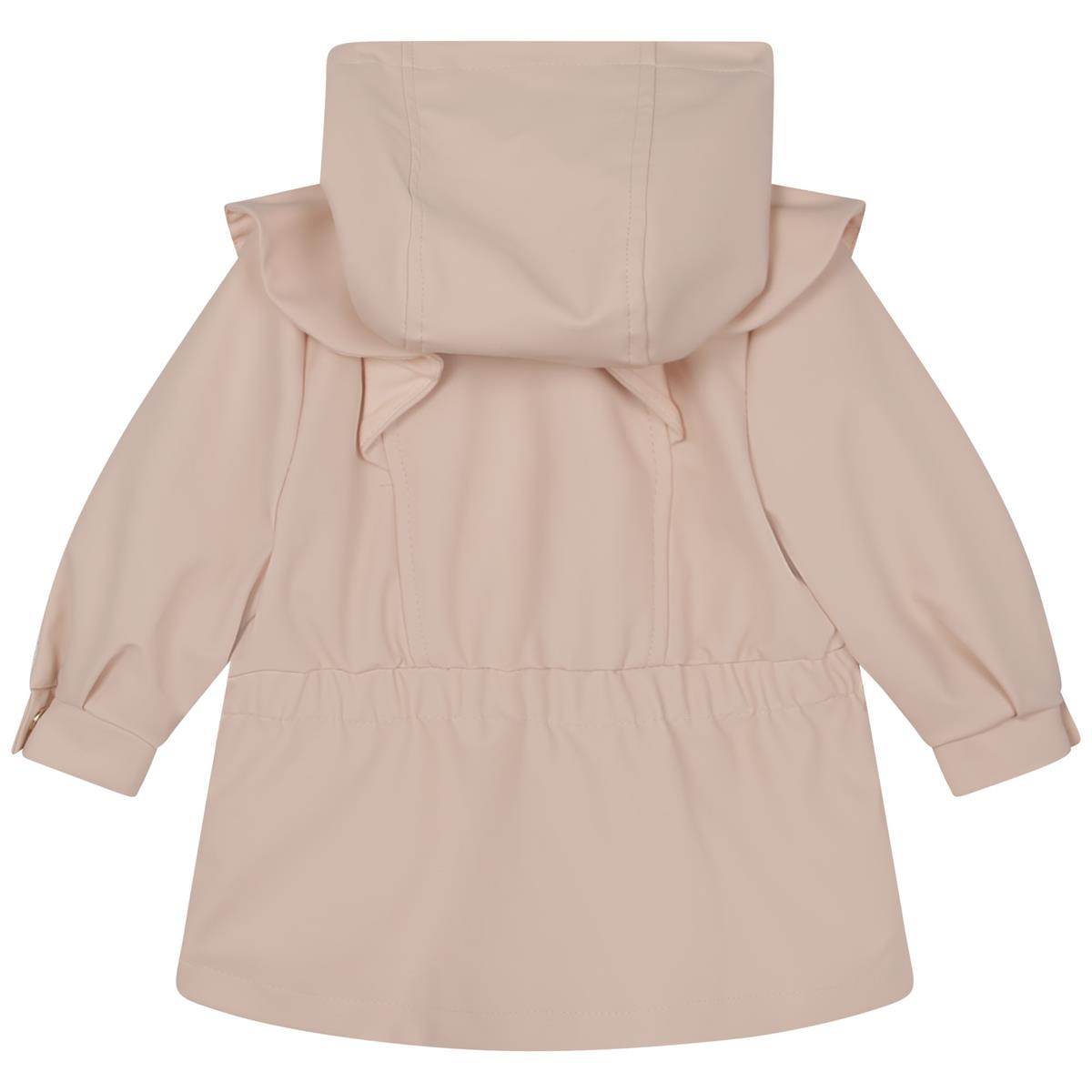 Baby Girls Pink Hooded Jacket