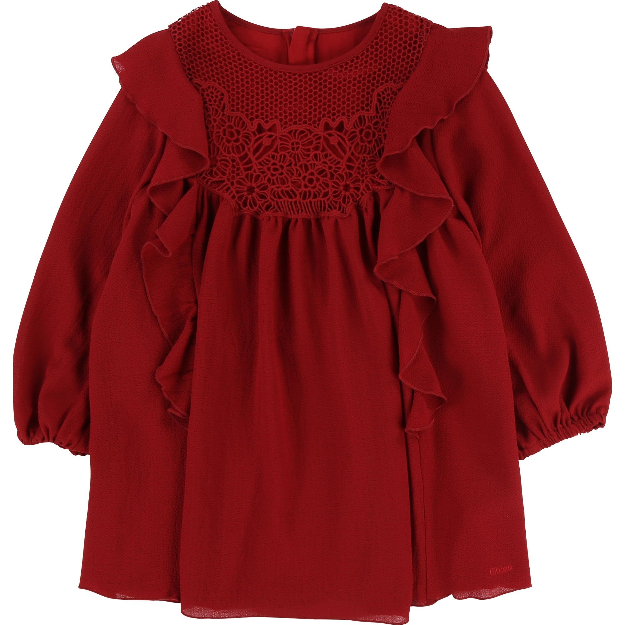 Girls Red Dress