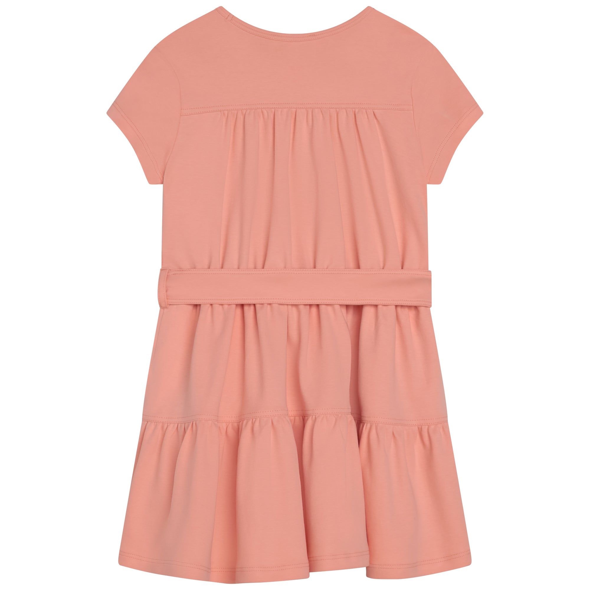 Girls Pink Cotton Dress