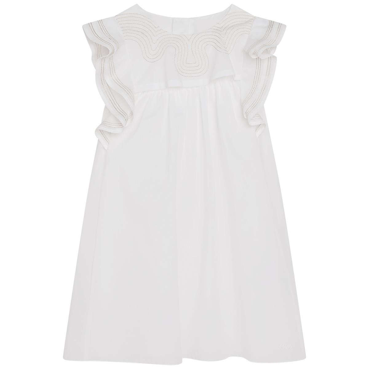 Girls White Dress