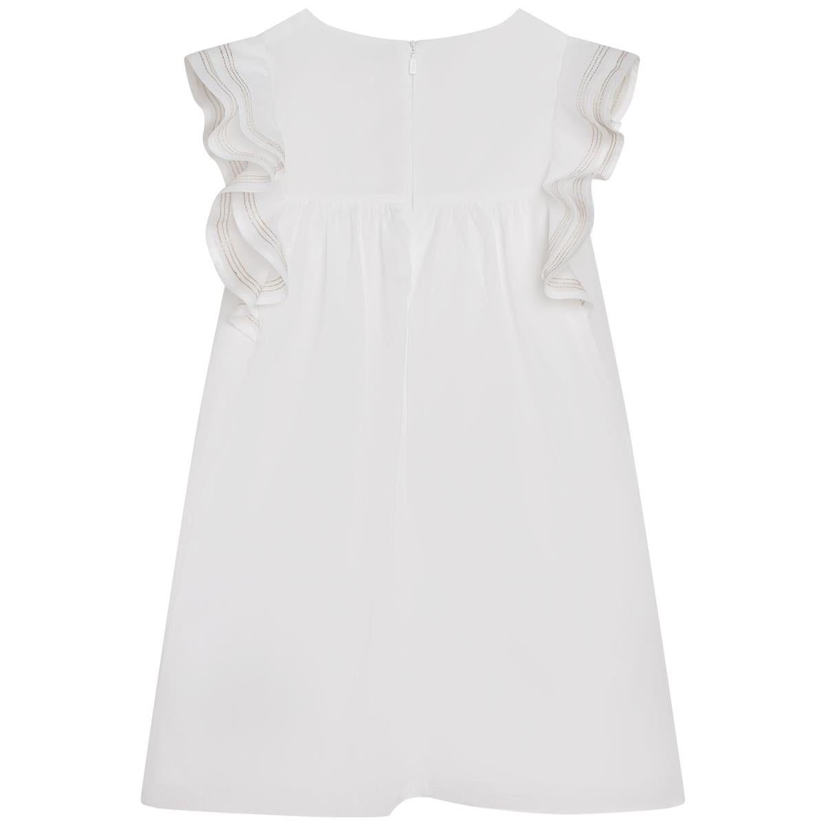 Girls White Dress