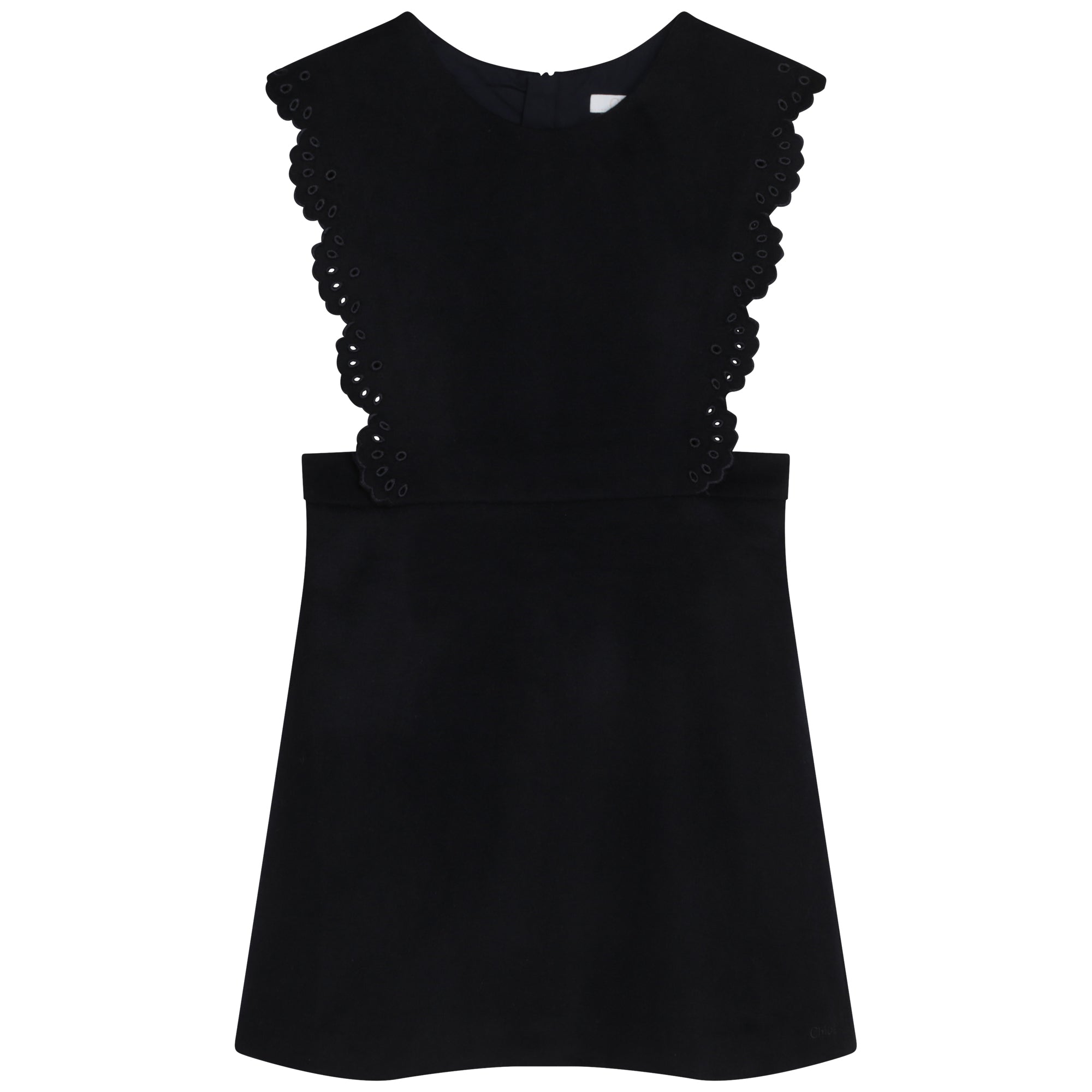 Girls Navy Blue Pinafore Dress