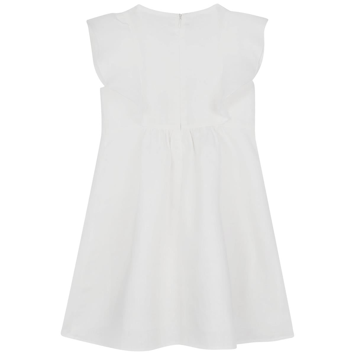 Girls White Dress